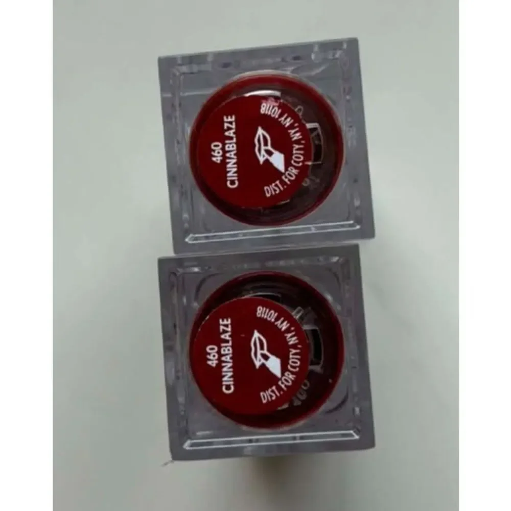 Covergirl Clean Lip Lipstick 460 Cinnablaze Lot of 2